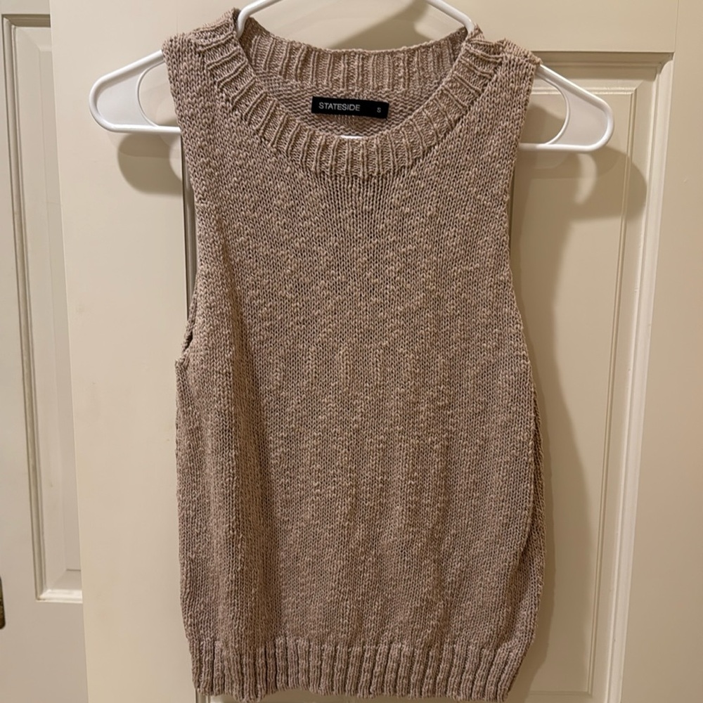 Stateside sleeveless sweater